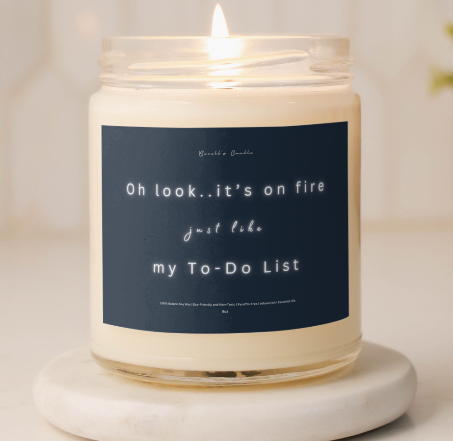 Funny Label | Soy Wax