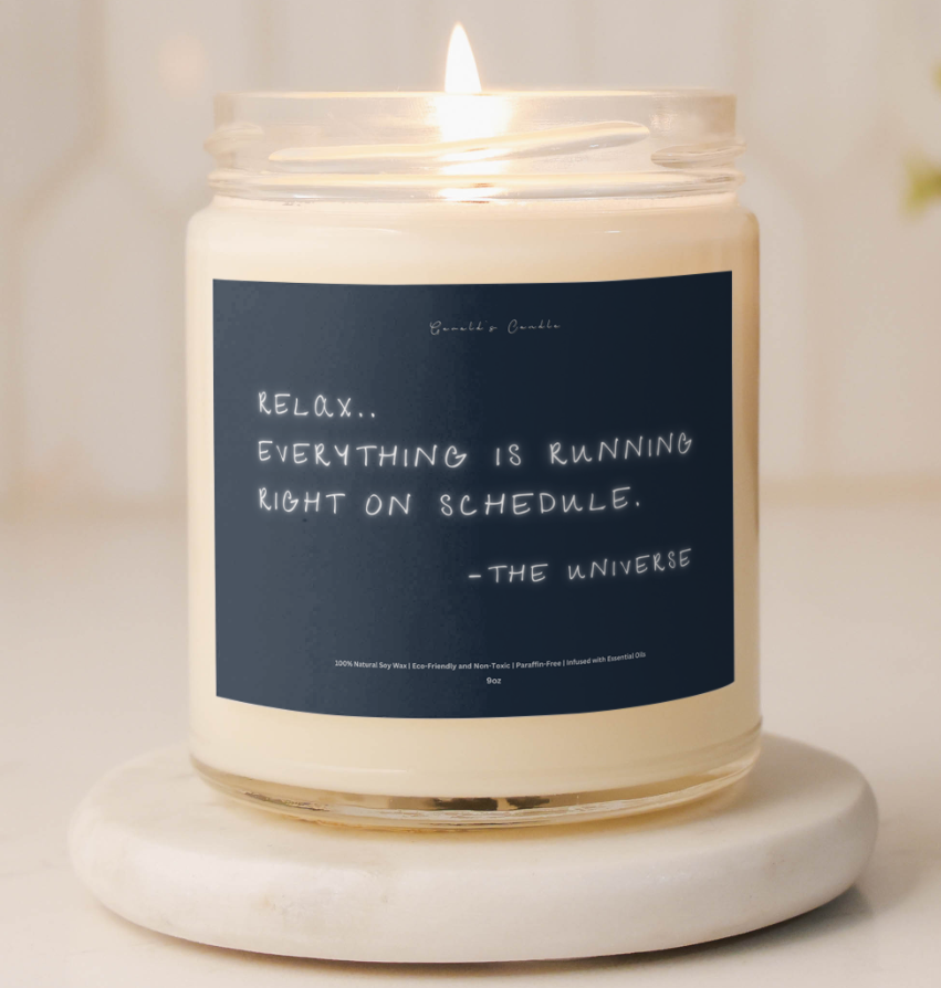 Motivational Label | Soy Wax