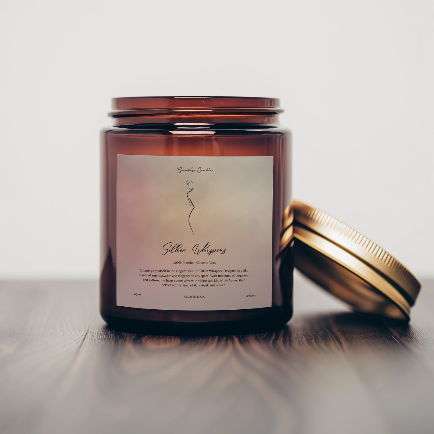 Luxury Scented Candle | Gift for Couple | Candle for Him | Housewarming Gift | Smells Like a Luxury Hotel Lobby | Handmade in Small Batches