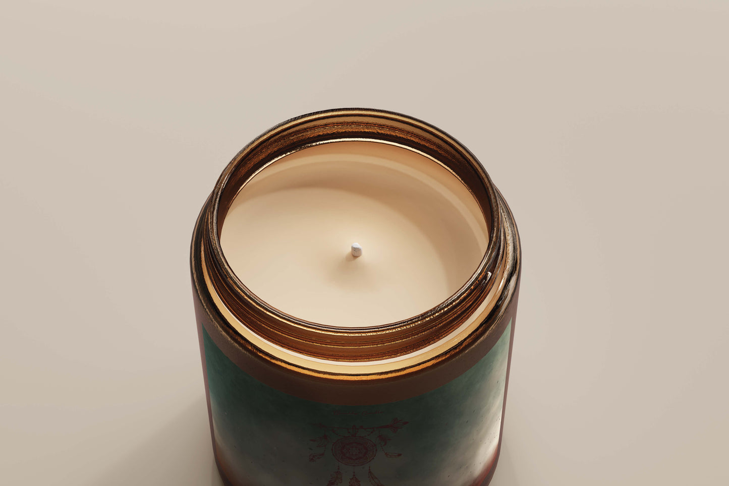 Cardamom Dream Candle | Available in 4oz and 9oz Amber Glass Jars | Candle for Him |Vegan, Paraffin-Free and Non-Toxic